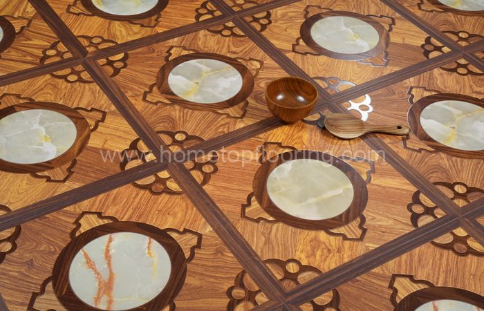 Hdf laminated flooring in china 7903