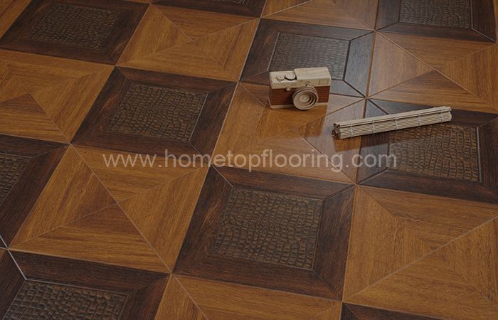 Red laminate flooring 9571